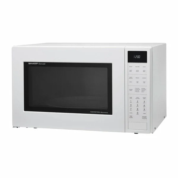 Sharp Carousel Countertop Convection + Microwave Oven 1.5 CU. FT. 900W with Matte White Finish