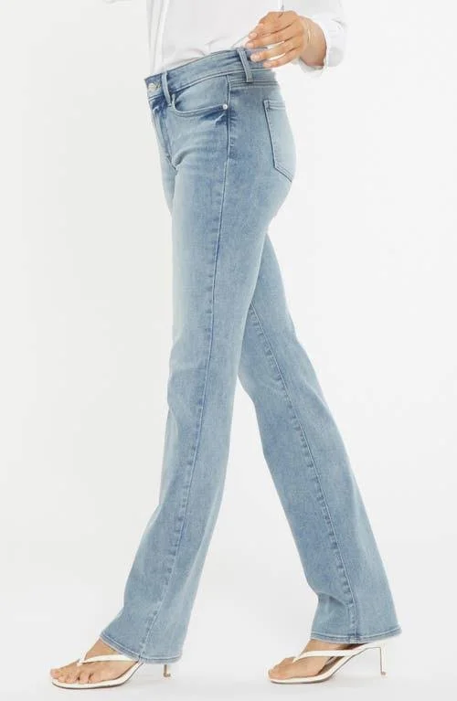 Nydj Marilyn Straight Jeans in Seashore