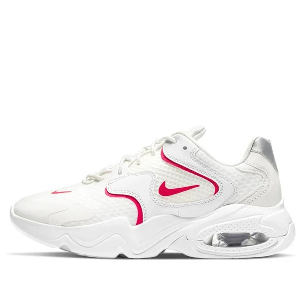 Nike Air Max 2x White Red Silver Marathon Running Shoes/Sneakers CK2947-104 (US Size 5)