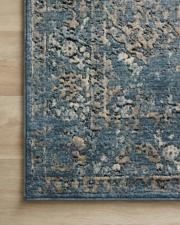 Loloi Millennium MV-05 3&7x22 x 5&7x22 Blue, Taupe Rug