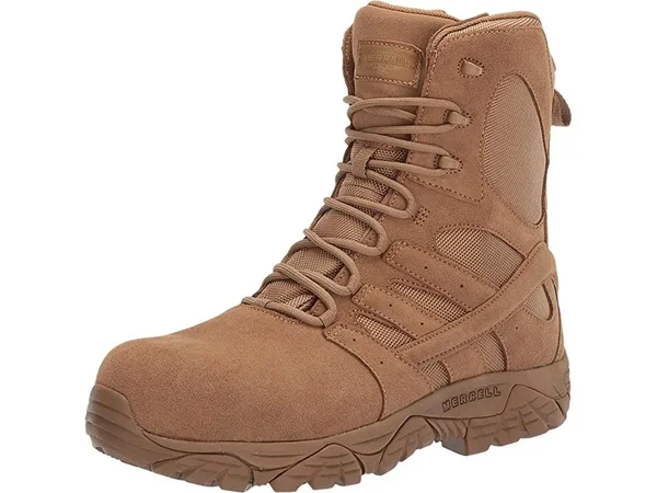 Merrell Moab 2 8x22 Defense Zip Comp Toe Boot J099371 - 9 - Dark Coyote