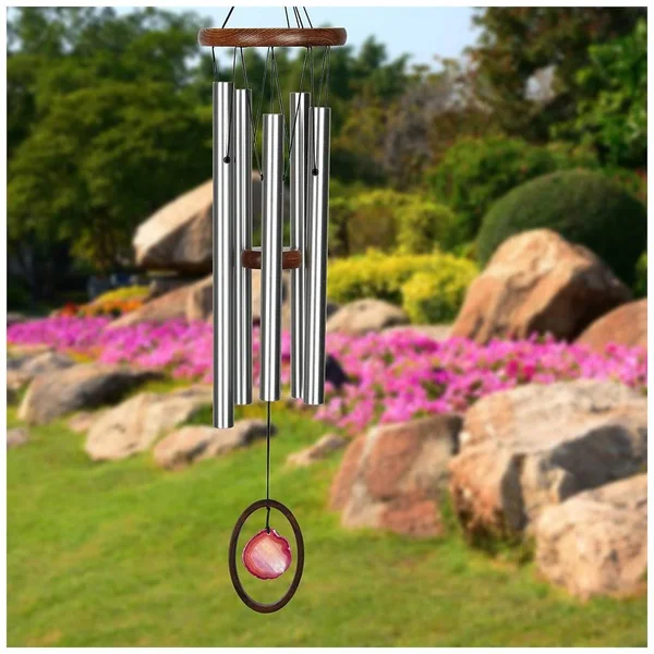 Woodstock Agate Chime - Large, Red