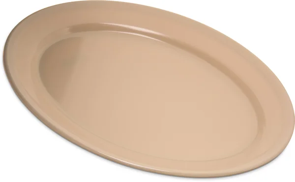 Carlisle Dallasware Oval Platter - 12x22wx8-1/2x22d, Tan