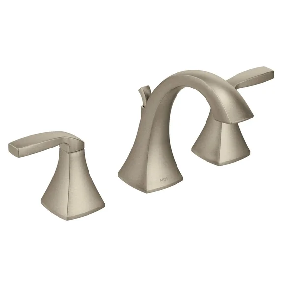 Moen Voss Two-Handle High Arc Bathroom Faucet - Brushed Nickel