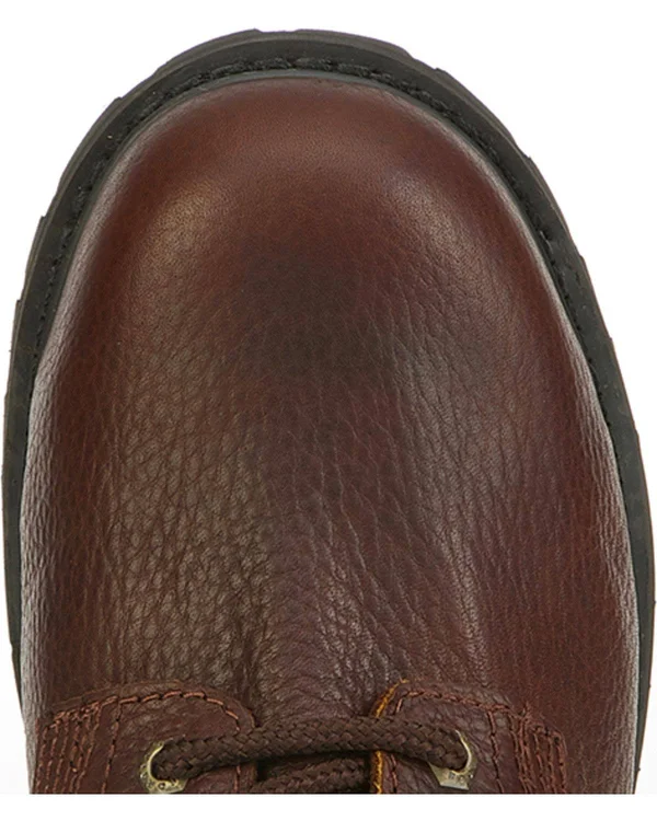Georgia Men's Oiler Steel Toe Waterproof Work Boot Brown G6174 - 9.5 Wide