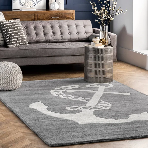 nuLOOM Hand Tufted Set Sail Area Rug - Size: 5& x 8&