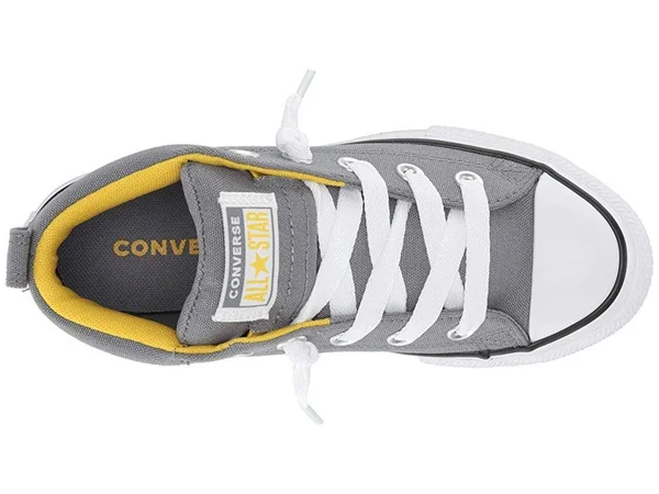 Converse Chuck Taylor All Star Street Mid (Grey Size 11) Little Kids Canvas Shoes