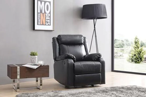 Glory Furniture Ward G761A-RC Rocker Recliner - Black