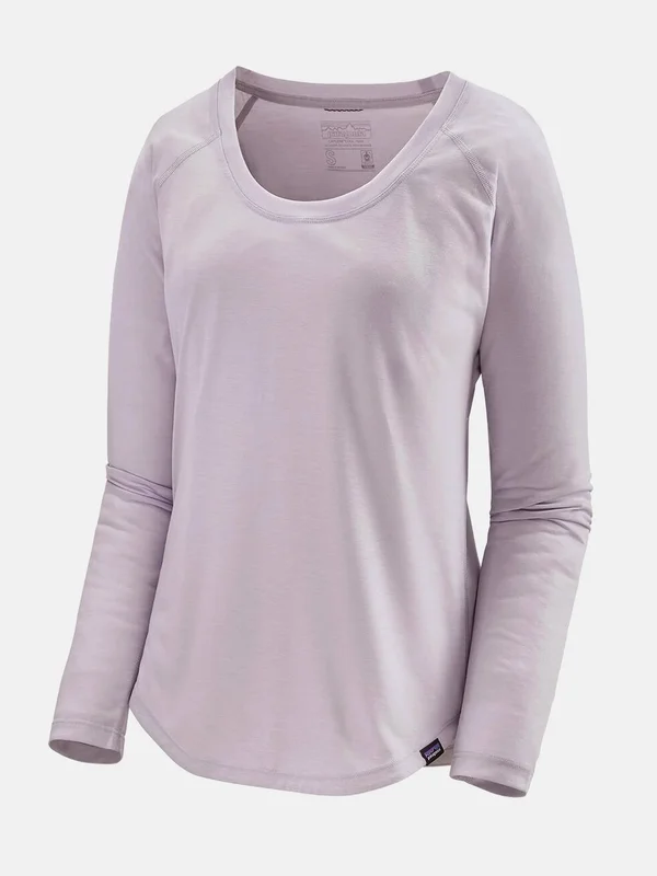 Patagonia Women's Capilene Cool Trail Long-Sleeve Shirt Purple S