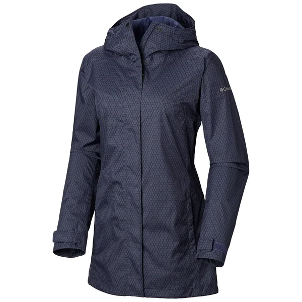 Columbia Women's Splash A Little II Jacket - Large - Nocturnal Mini Hex Print