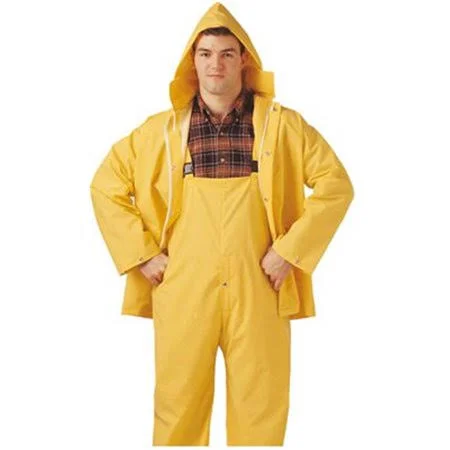 Noah Mason S63217.lg PVC Rainsuit, Large, Yellow, Men's, Size: 0.35 mm, 12 x 1 x 15 in
