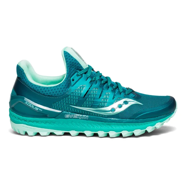 Saucony Womens Xodus ISO 3 Performance Sport Running Shoes, Women's, Size: 5.5, Green