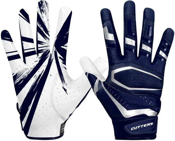 Cutters Adult Rev Pro 4.0 Extreme Grip Receiver Gloves XXL - Navy