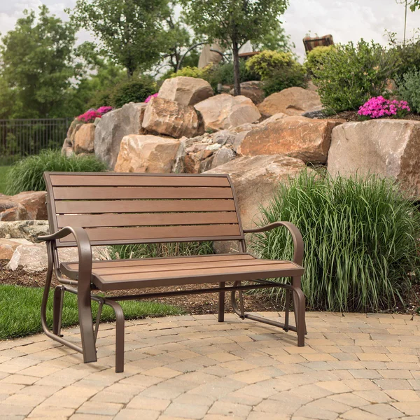 Lifetime Glider Bench (Brown)
