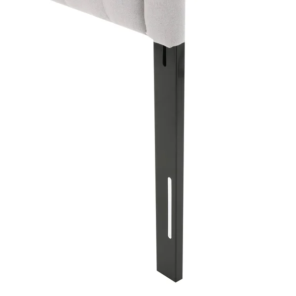 Daphne Contemporary Fabric Kid's Twin Headboard by Christopher Knight Home - Light Gray