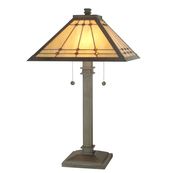 Dale Tiffany TT70734 Jeweled Mission Table Lamp