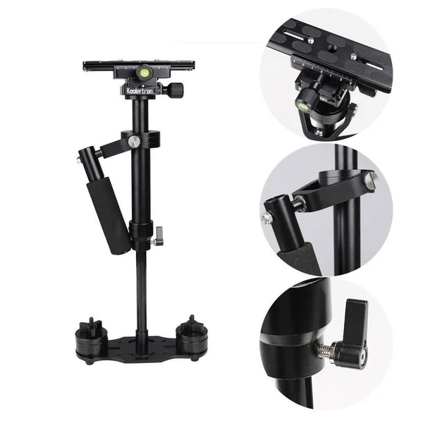 S60t Carbon Fiber Camera Stabilizer Sony Handheld Scalable Gradienter