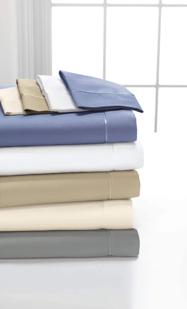 Degree 4 DreamFit 100% Egyptian Cotton Sheets Set (Snowflake, King)