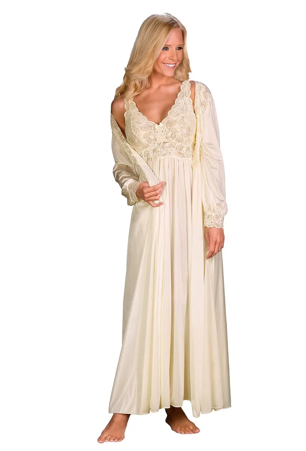 Shadowline Silhouette 53 inch Gown - Ivory (31737) 1x