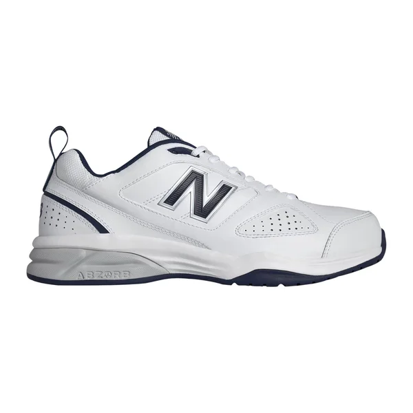 New Balance Men's 623v3 Shoes White with Navy - Size: 12.5