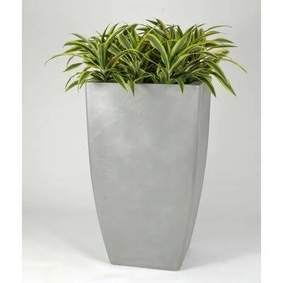 Giffard Plastic Pot Planter Orren Ellis Color: Plum - Size: 36x22 H x 24x22 W x 24x22 D