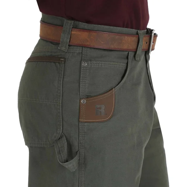 Wrangler Men's Riggs Workwear Carpenter Jean (46x32 Loden)