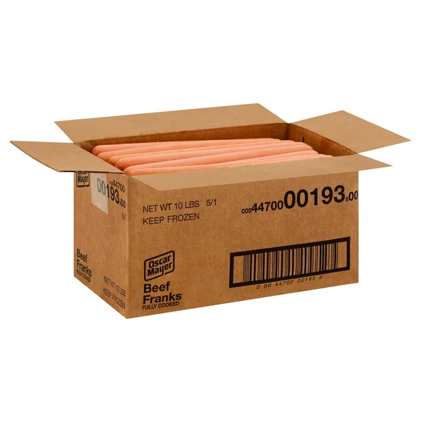 Frozen 5 to 1 Oscar Mayer beef Frank 10.5 inch