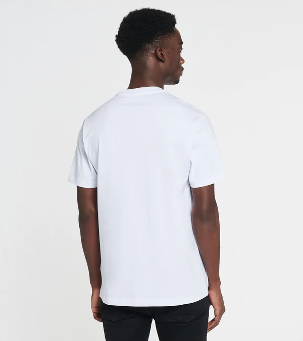Men's Split Logo Tee - Optic White, Size x Large, True Religion