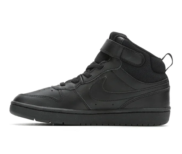 Nike Court Borough Mid 2 Little Kids& Shoes (Black)