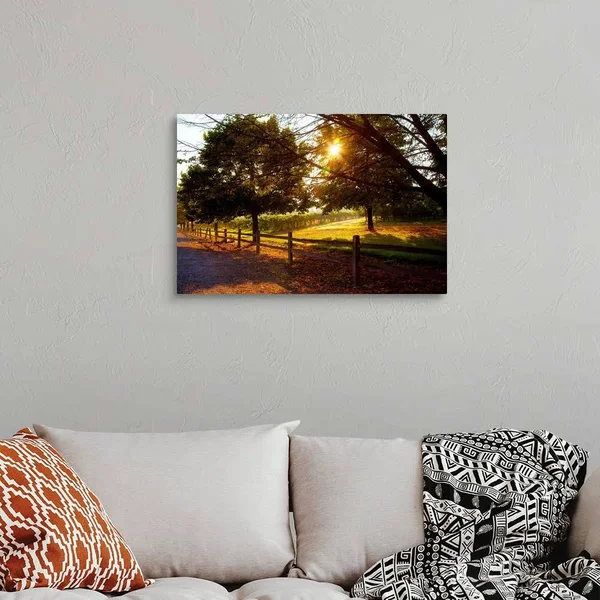 Dreamland Vineyard, Large Solid-Faced Canvas Wall Art Print, Great Big Canvas