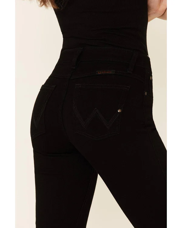 Wrangler Women's Black Magic Ultimate Riding Q-Baby Jeans