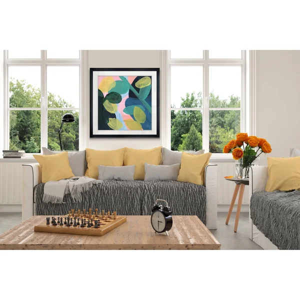 May Branches I -Framed Giclee Print - 22X22