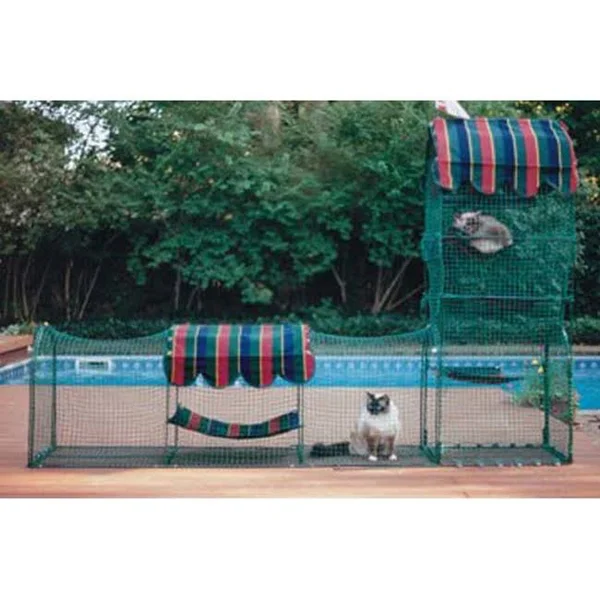 Kittywalk Outdoor Town and Country Collection Cat Enclosure