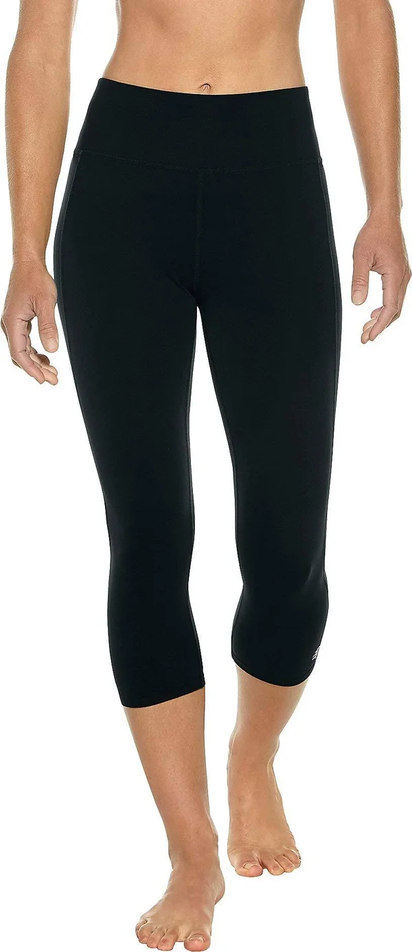 Coolibar UPF 50+ Women's High-Rise Asana Yoga Capris