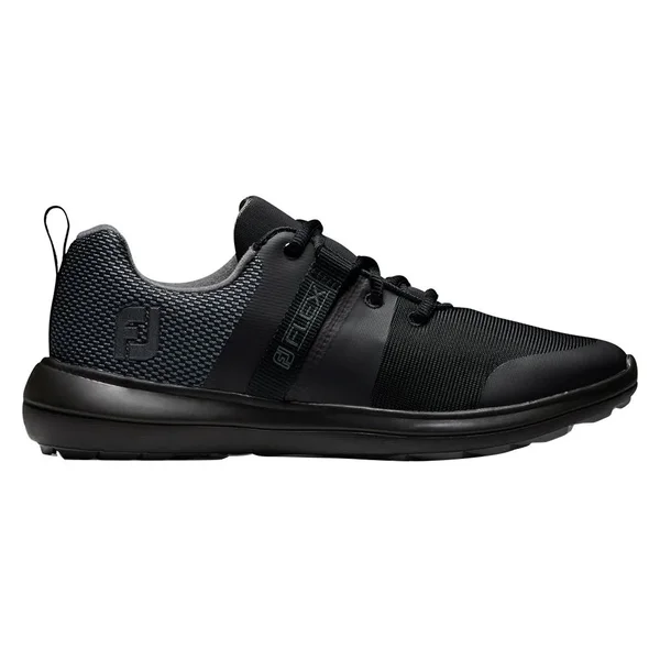 FootJoy Women's Flex Golf Shoes in Black - Charcoal Size 6.5