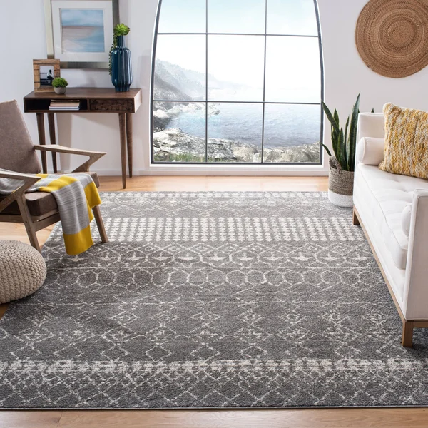 Safavieh Tulum 229 Light Grey, Ivory 4& x 6& Rug