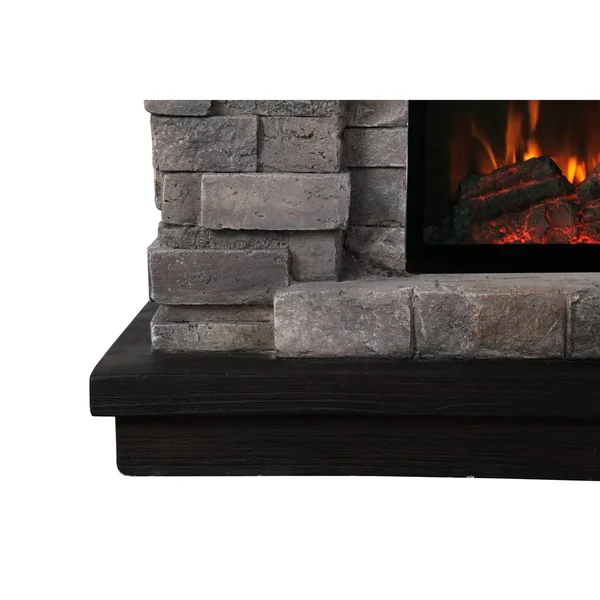 Festivo 36 in. Freestanding Electric Fireplace in Gray