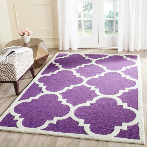 Safavieh Cambridge Navy & Ivory 4& x 4& Round Rug
