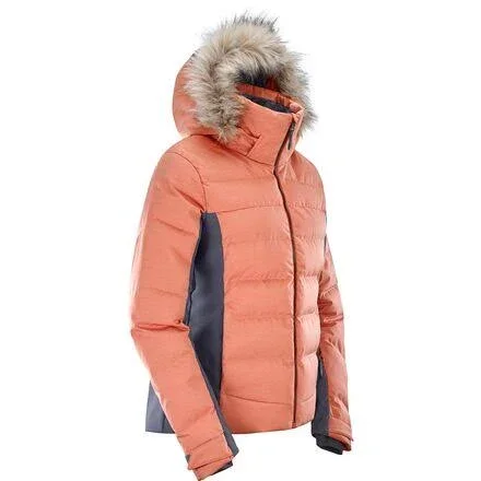 Salomon Stormcozy Jacket - Women's Brick DUST, Xs