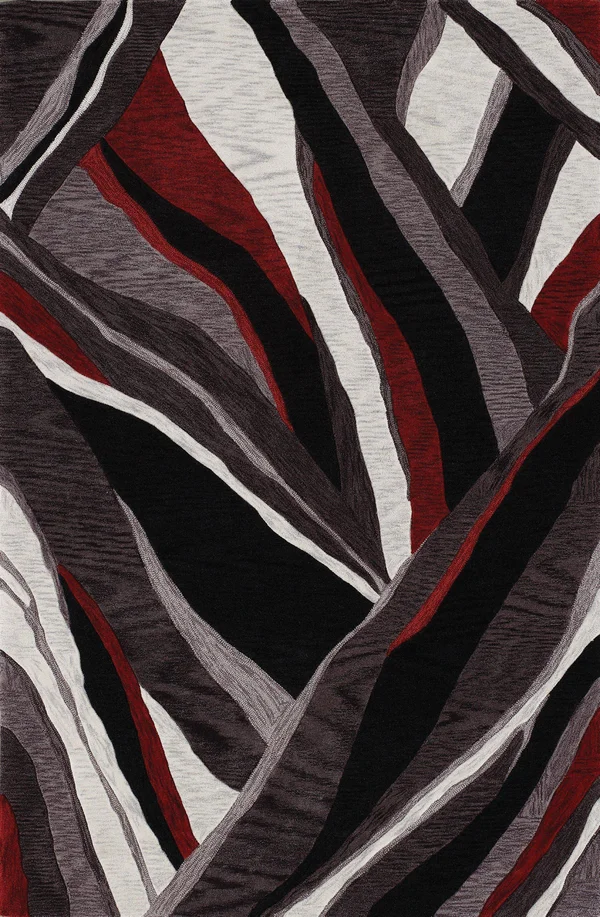 Dalyn Studio SD16 5&0x22 x 7&9x22 Black Area Rug