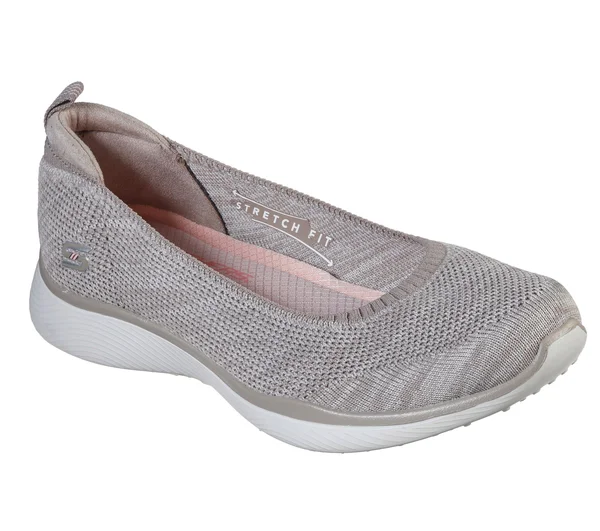 Women's Skechers Microburst 2.0 Be Iconic Flat, Size: 11, Gray