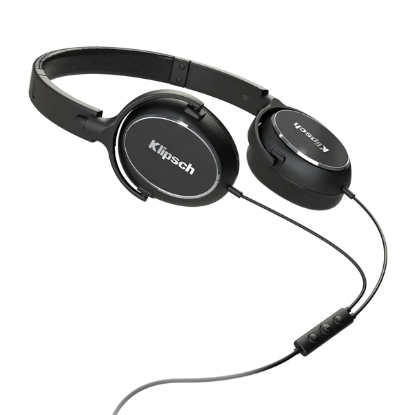 Klipsch - Reference R6i On-Ear Headphones - Black