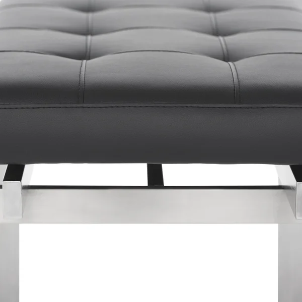 Nuevo Louve Occasional Bench - Black