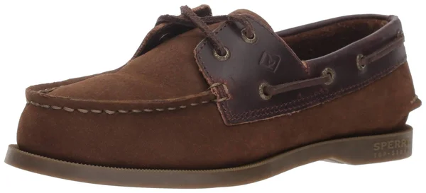 Sperry Top-Sider Boys& Authentic Original Boat Shoe - Size: 11 M, Brown Buck