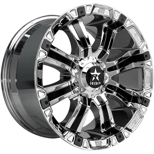 RBP 94R Chrome 18x9 5x5, 5x5.5 -12mm (94R-1890-58-12C)