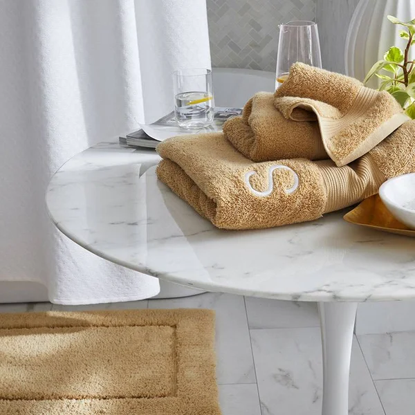 Legends Hotel Regal Cotton Bath Rug - Spa Green, Size 21x34, The Company Store