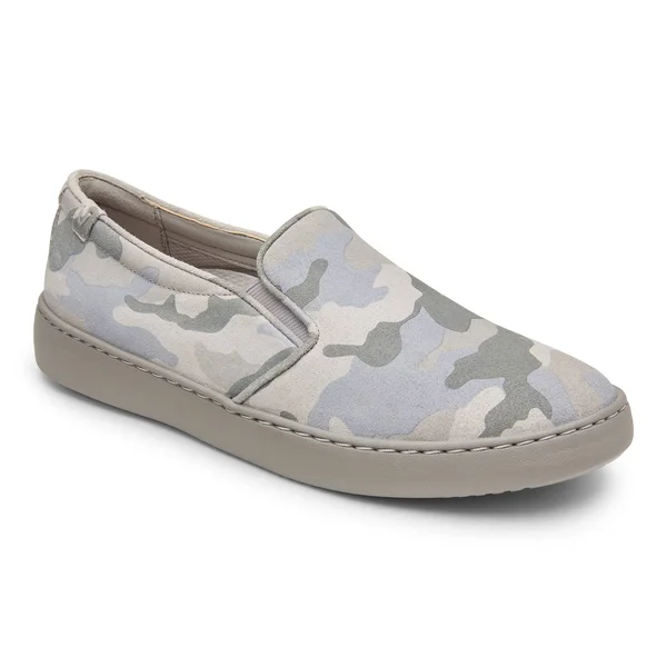 Women's Vionic Avery Slip-On Sneaker - Grey - Size 8.5