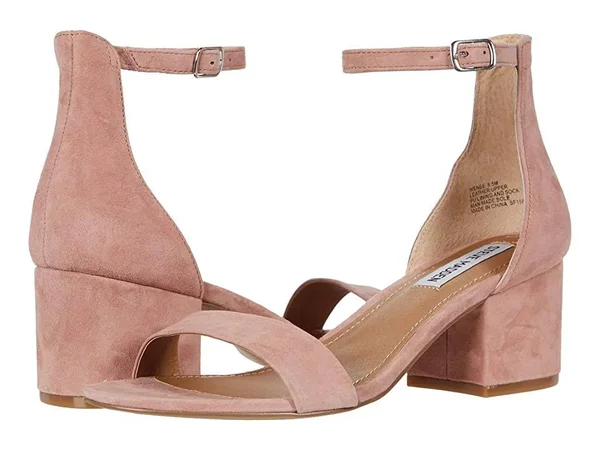 Steve Madden Irenee Sandal Women's 1-2 inch Heel Shoes 8763840 - 6 M - Pink