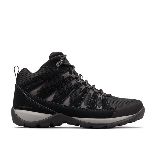 Columbia Men's Redmond V2 Mid Waterproof Boot, Size: 10.5 Wide, Black