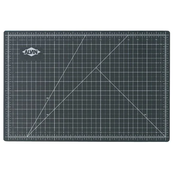 Alvin Green/Black Professional Self-Healing Cutting Mat 40 x 80